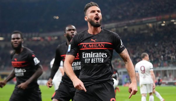 Usai Menang Minimalis, AC Milan Kudeta Posisi Puncak Klasemen Liga Italia