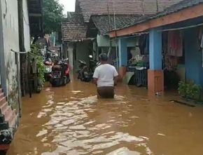 Sungai Rejoso Meluap, Sejumlah Desa di Pasuruan Terendam Banjir
