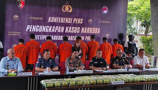 Polisi Gagalkan Penyelundupan Sabu 50 Kg Asal Malaysia