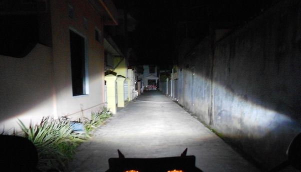 Keunggulan lampu led pada motor untuk menemani perjalanan malam anda