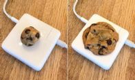 Viral, Netizen Ini Sengaja Panggang Kue Gegara Charger Laptop Panas