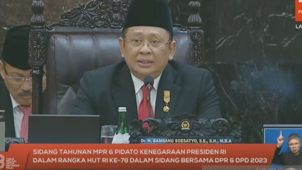Pesan Ketua MPR ke Prabowo, Ganjar, dan Anies: Jika Terpilih Jadi Presiden Harus Lanjutkan Pembangunan Nasional