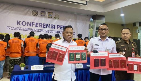 Imigrasi Batam Amankan 23 WNA Pelanggar Aturan Keimigrasian