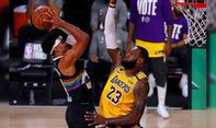 Hasil NBA: Lebron dan Davis Tampil Beringas, LA Lakers Sukses Bekuk Denver Nuggets