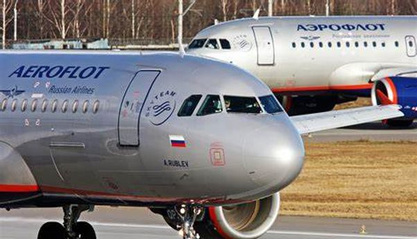 Terungkap! 78 Pesawat Rusia Disita di Luar Negeri, Sanksi Serang Ukraina