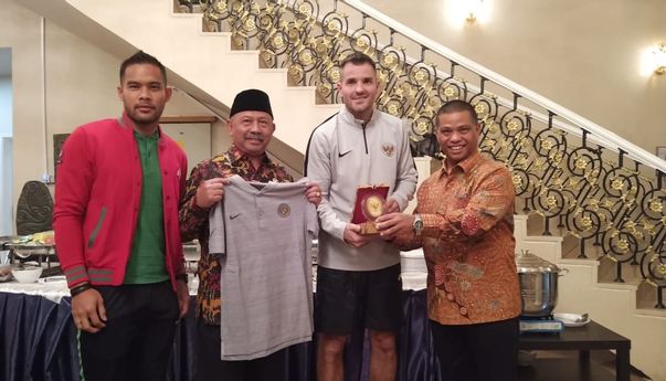 Timnas Indonesia Sempatkan Sowan Dubes RI Sebelum Pertandingan Kualifikasi Piala Dunia 2020