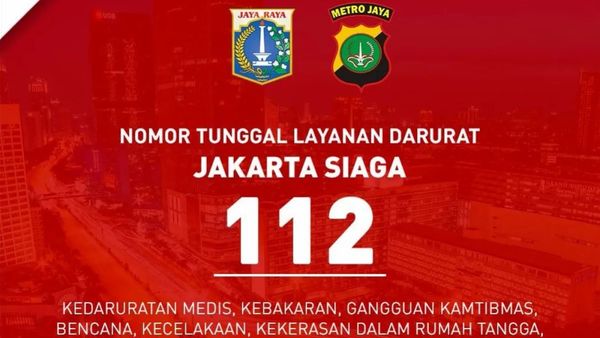 Jakarta Siaga 112 Terima 637 Ribu Telepon Sepanjang 2024, 114 Ribu di Antaranya Prank