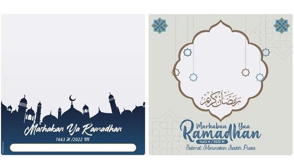 Sambut Bulan Suci, 10 Twibbon Ramadhan 2022 Berikut Cara Membuatnya