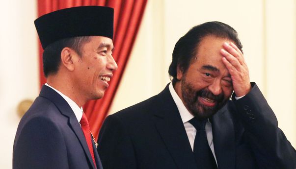 Jokowi Tepis Hubungan dengan Surya Paloh di Ambang Batas