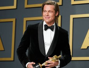 Menang Banyak Penghargaan Tahun ini, Brad Pitt Gondol Piala Oscar 2020