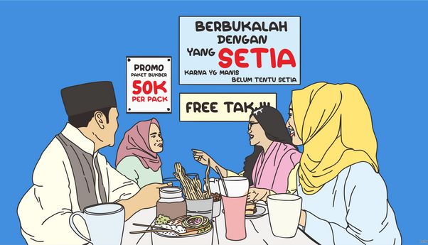 Rekomendasi Tempat Bukber ala Warganet TikTok dan Instagram