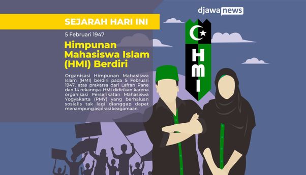 HUT ke-73 HMI, Berikut Sejarah Singkat Berdirinya Himpunan Mahasiswa Islam