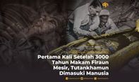Pertama Kali Setelah 3000 Tahun Makam Firaun Mesir, Tutankhamun Dimasuki Manusia