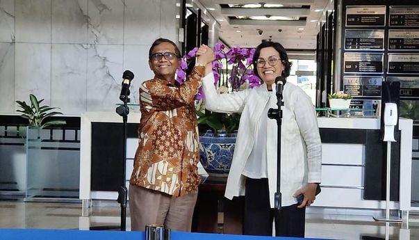 Mahfud MD dan Sri Mulyani Dilaporkan ke Bareskrim Soal Rp349 T