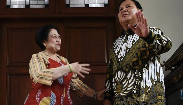 Prabowo Kirim Karangan Bunga Ucapan Ulang Tahun untuk Megawati