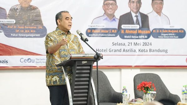Ahmad Muzani: Jika Para Pemimpin Bersatu, Indonesia Akan Makin Kuat dan Dihormati Dunia