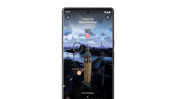Fitur Immersive View Meluncur di Google Maps, Tampilannya Jadi 3 Dimensi