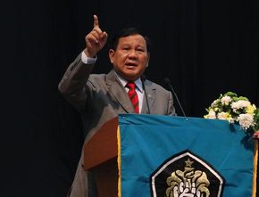 Menhan Prabowo Subianto: “Petarung Kadang-kadang KO, tapi Harus Berdiri Kembali”