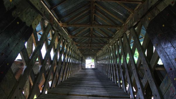 Kisah Pembangunan Jembatan Kayu yang Dibangun Belanda dengan Tumbal Gadis Perawan di Sulawesi Tengah