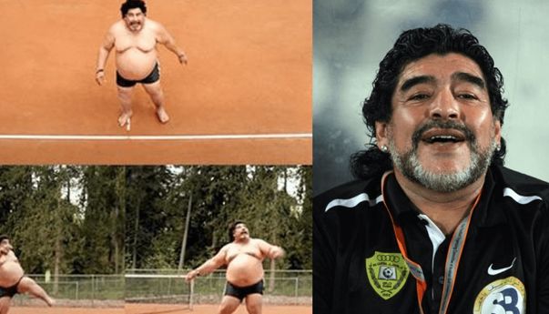 Viral, Beredar Video Maradona Alami Obesitas di Tengah Pandemi, Ini Faktanya