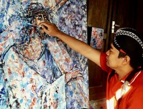 Slamet Jumiarto, Pelukis Jogja yang Pernah Ditolak Warga karena Beda Keyakinan Muncul Lagi