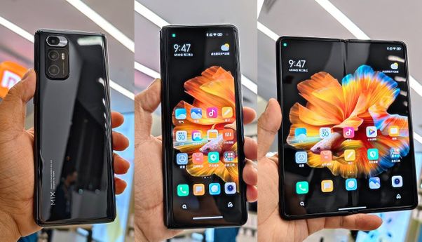 Xiaomi Mi Mix Fold, Smartphone Lipat Pesaing Samsung Galaxy Z Fold dan Huawei Mate