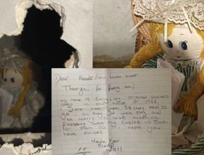 Pindah Rumah, Orang Ini Dapat 'Bonus' Boneka dan Surat Menyeramkan dari dalam Tembok