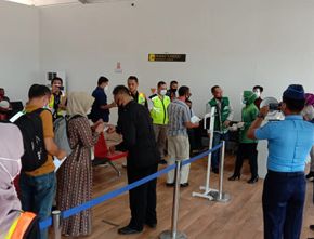Jelang Beroperasi 1 Juni, Bandara JBS Purbalingga Adakan Simulasi Layanan Penumpang