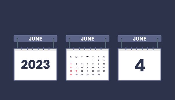 Tanggal 4 Juni Libur Hari Apa?