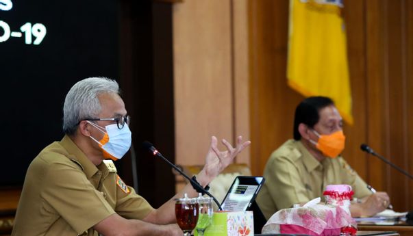 Di Jateng Ada 13 Zona Merah, Ganjar Pranowo: Jangan Ragu Terapkan Lockdown Mikro