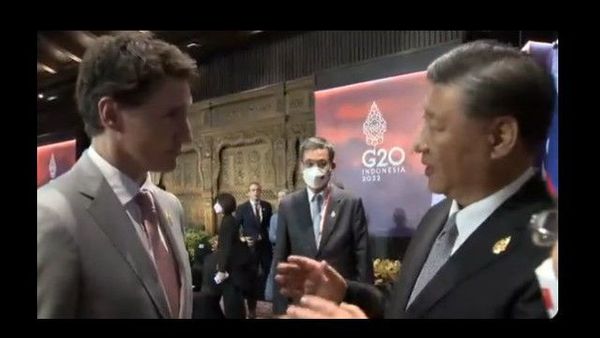 Viral Xi Jinping Ceramahi Justin Trudeau di Sela-sela G20, Tak Terima Pembicaraan Bocor ke Wartawan