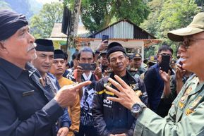 Kemenhut Tutup Permanen 9 Lokasi Ilegal di TWA Megamendung