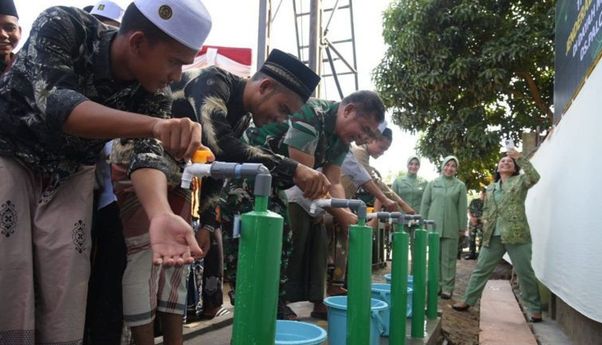 KSAD Maruli Sebut TNI AD Telah Bangun 3.300 Titik Air Bersih