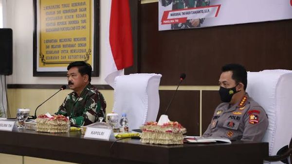 Setelah Papua, Panglima TNI dan Kapolri ke Sulteng Bakar Semangat Pasukan yang Memburu Ali Kalora