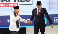 Sandiaga Uno Ucapakan Selamat kepada Jokowi-Ma’ruf sebagai Presiden Terpilih