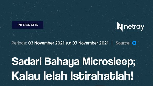 Sadari Bahaya Microsleep, Kalau Lelah Istirahatlah!