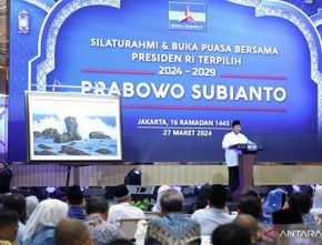 Dapat Hadiah Lukisan dari SBY, Prabowo Bakal Pajang di Istana yang Baru