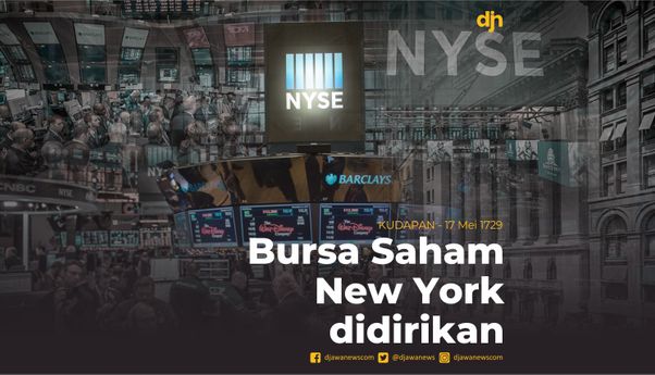 Bursa Saham New York didirikan