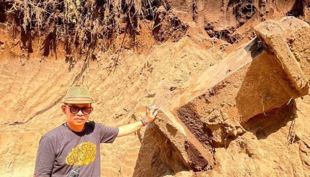 Penemuan Tugu Tapal Batas Era Raja Kertajaya di Desa Kayunan Kediri, BPK Segera Lakukan Penelitian