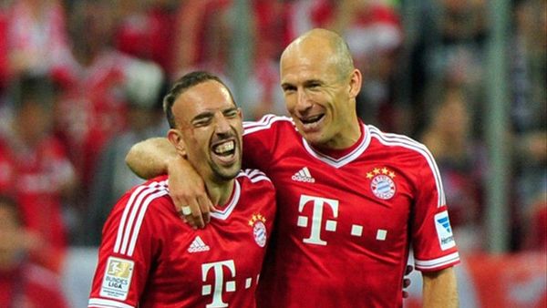 Menang 5-1 atas Eintracht Frankfurt Jadi Kado Perpisahan dari Arjen Robben dan Ribery