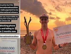 Atlet Pelari Australia Murka: Menang Kompetisi Maraton di Indonesia tapi Hadiah Rp150 Juta Tak Dibayarkan, Nomor Telepon Malah Diblokir