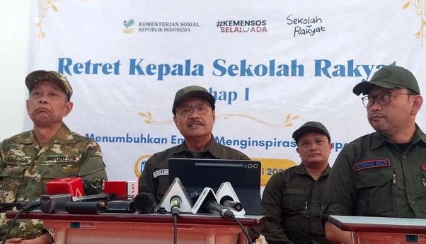 Kemensos Gelar Retret Kepala Sekolah, Samakan Persepsi soal Sekolah Rakyat