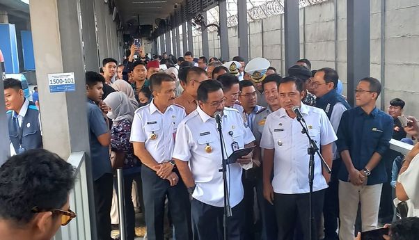 Rano Karno Resmikan Rute Baru Transjabodetabek Sawangan-Lebak Bulus, Ini Rutenya
