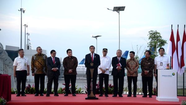 Jokowi Meresmikan 4 Fasilitas Baru Bandara Soekarno-Hatta