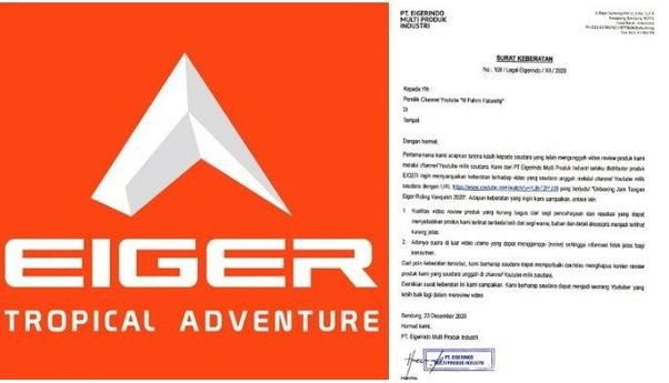 Blunder Eiger Dikecam, Merek Kompetitor Rei dapat Pujian Netizen