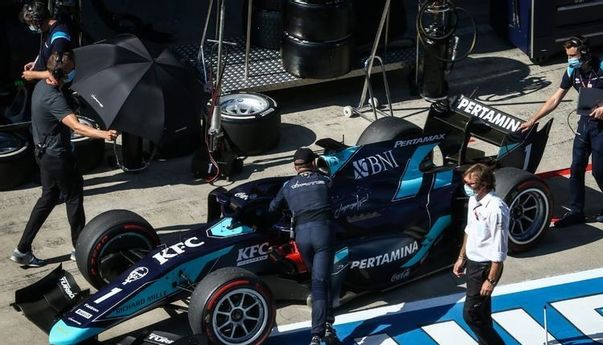 Masalah Teknis Bikin Sean Gelael Apes di Formula 2 2020 Austria