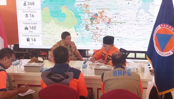 Bupati Herman Ajak Warga Korban Gempa Cianjur Kembali ke Rumah Masing-masing
