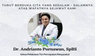 Berita Duka: Ketua Tim Covid-19 IDI, Andrianto Purnawan Meninggal Dunia Gara-gara Corona