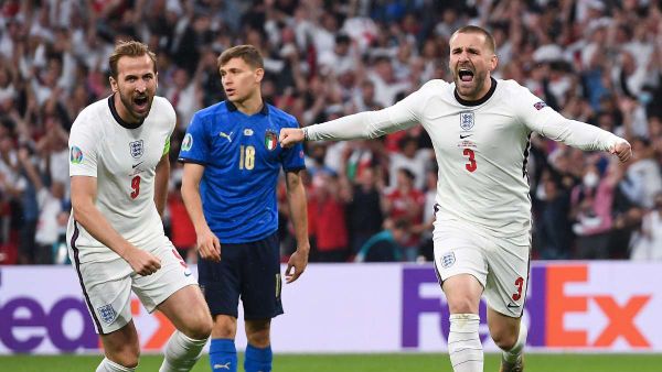 Euro 2020: Sempat Bawa Unggul Inggris di Partai Final, Luke Shaw Pecahkan Rekor Baru Euro 2020