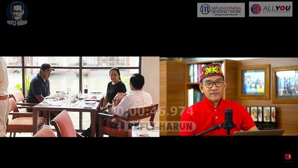 Refly Harun Komentari Pertemuan Luhut dan Puan di Bali: Luhut Tidak Cocok dengan Megawati